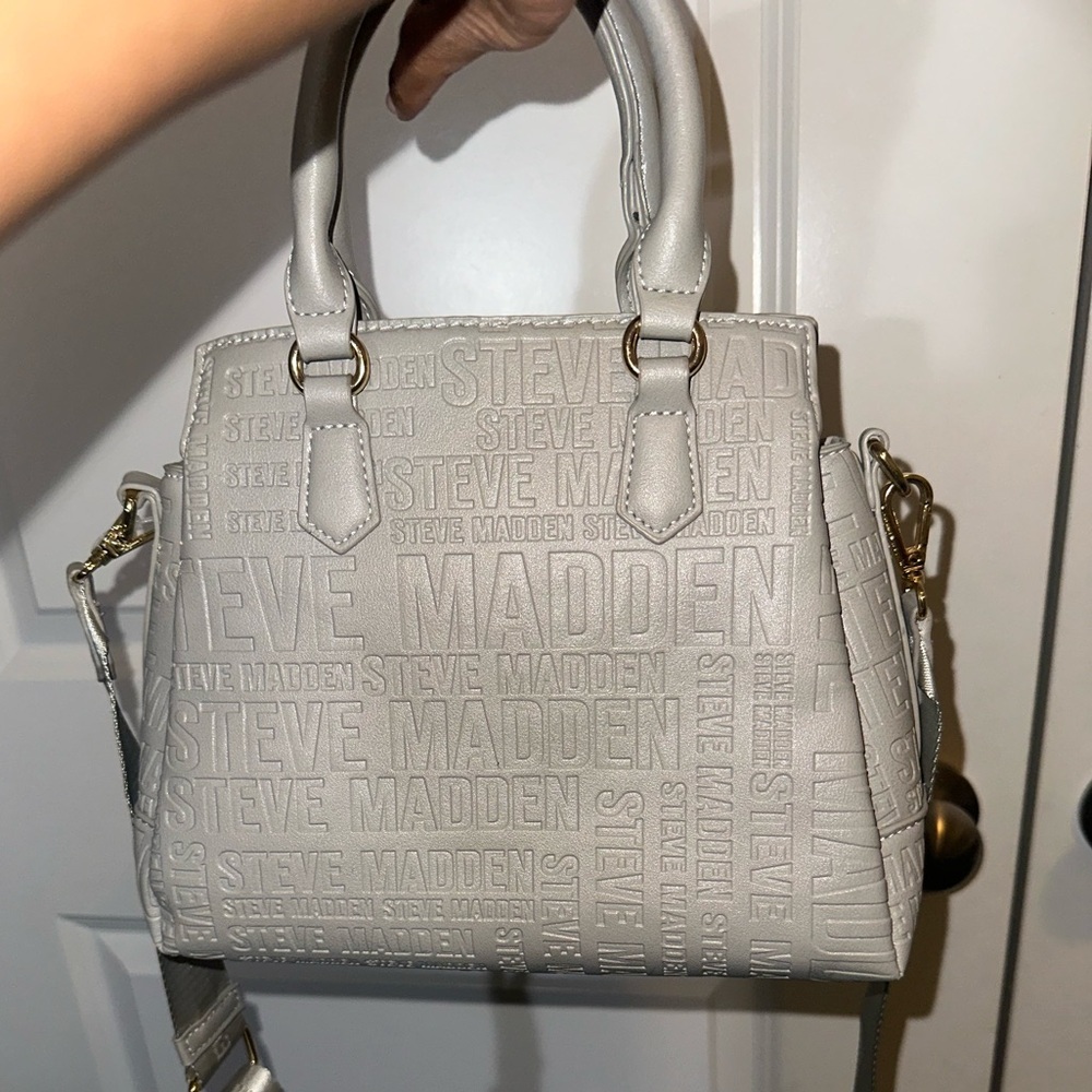 Steve Madden Grey Crossbody Bag